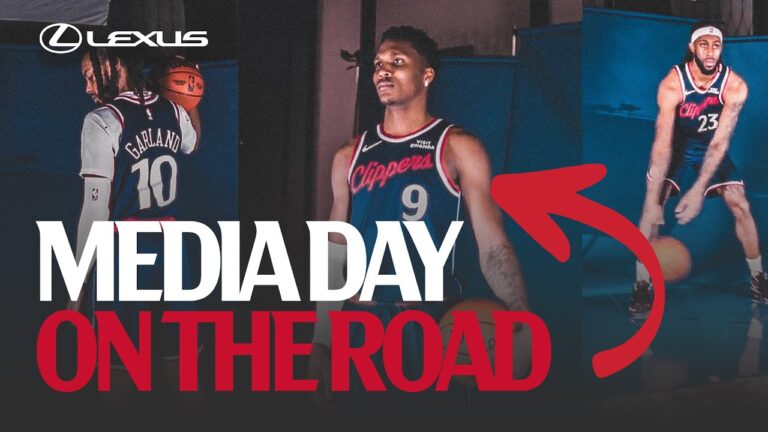 Media Day on the Road in Houston Clippers On The Road presented by Lexus