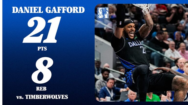 Daniel Gafford (21 PTS 8 REB) vs. Minnesota Timberwolves March 30, 2026