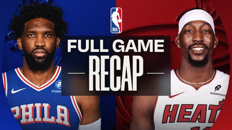 Game Recap: Heat 119, 76ers 109