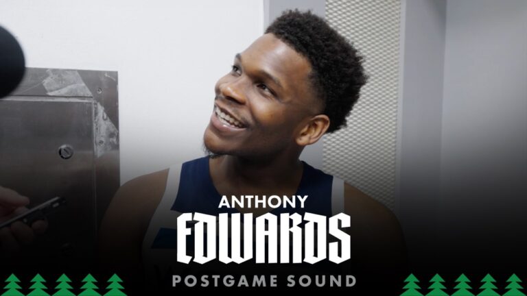 I Feel Good Anthony Edwards Postgame Sound 03.30.26