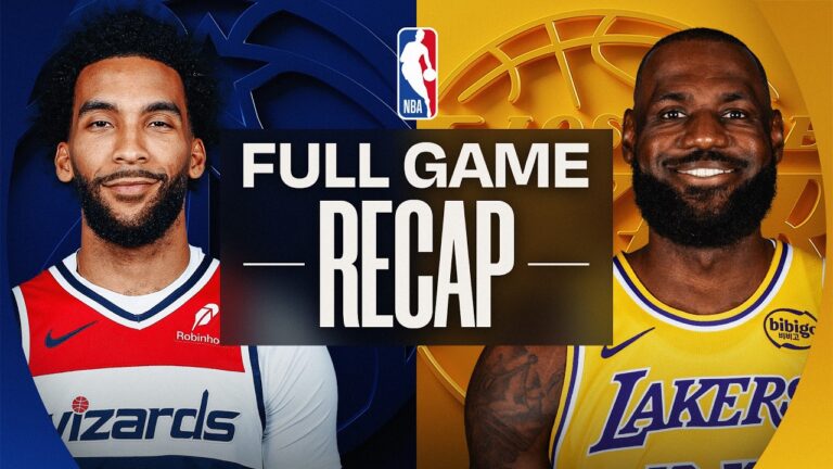Game Recap: Lakers 120, Wizards 101