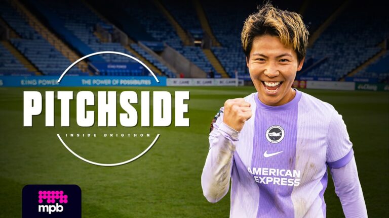 PITCHSIDE Albion dominance on the road Leicester v Brighton