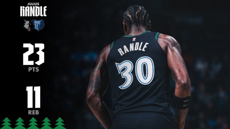Julius Randle DOUBLE-DOUBLE In Win Against Memphis Grizzlies 03.03.26