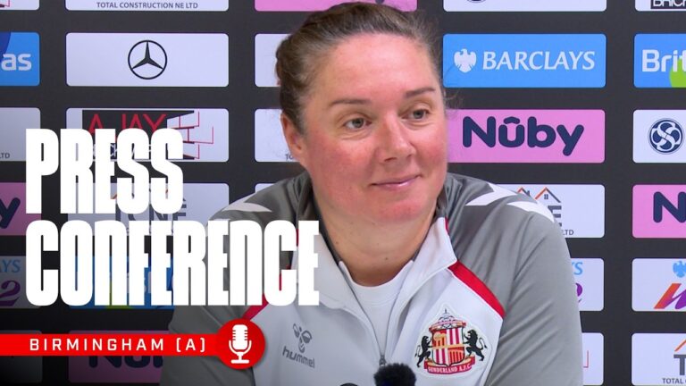 We want to keep producing young players Reay Previews Birmingham Trip Press Conference