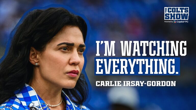 One-on-one with Colts Owner & CEO Carlie Irsay-Gordon The Colts Show NFL Podcast