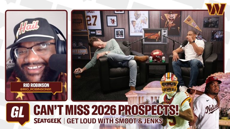 Most Valuable 2026 NFL Draft Prospects & OROY Predictions Get Loud Washington Commanders