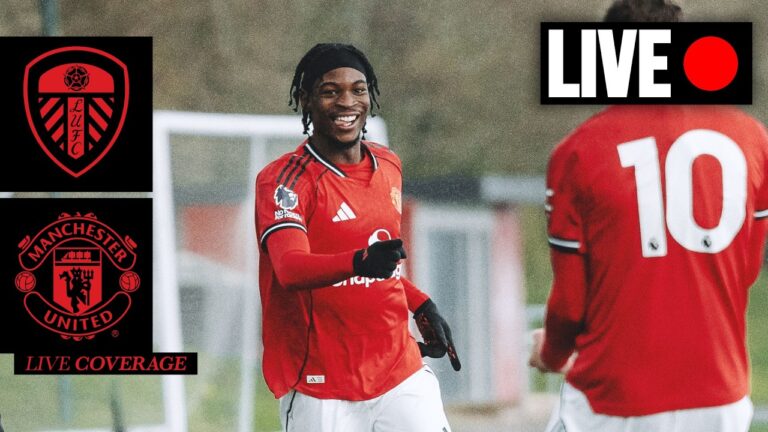LIVE Leeds U21s v Man Utd U21s FULL MATCH COVERAGE