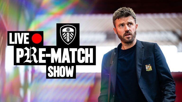 LIVE Man Utd v Leeds Team Arrivals & Pre-Match Show