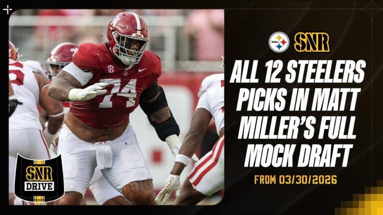 Reviewing All 12 Steelers Picks in Matt Miller’s Full Mock Draft SNR Drive Pittsburgh Steelers