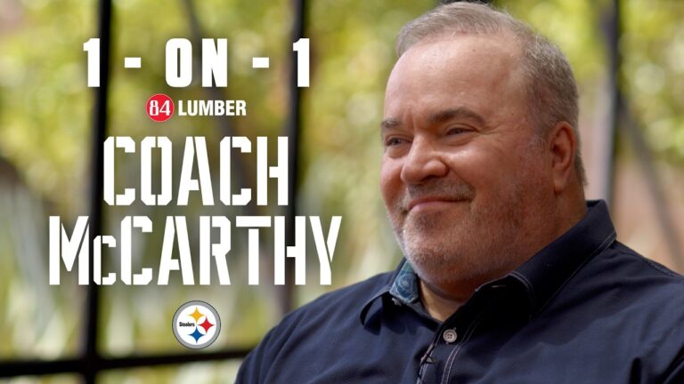 Exclusive Interview with Coach McCarthy 1-on-1 Pittsburgh Steelers