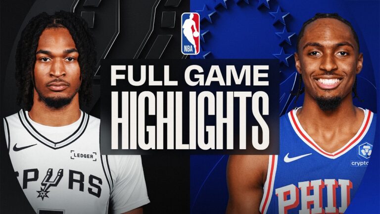 SPURS at 76ERS FULL GAME HIGHLIGHTS March 3, 2026