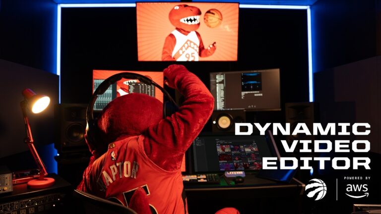 How one prompt unlocks decades of Raptors history Dynamic Video Editor Toronto Raptors x AWS