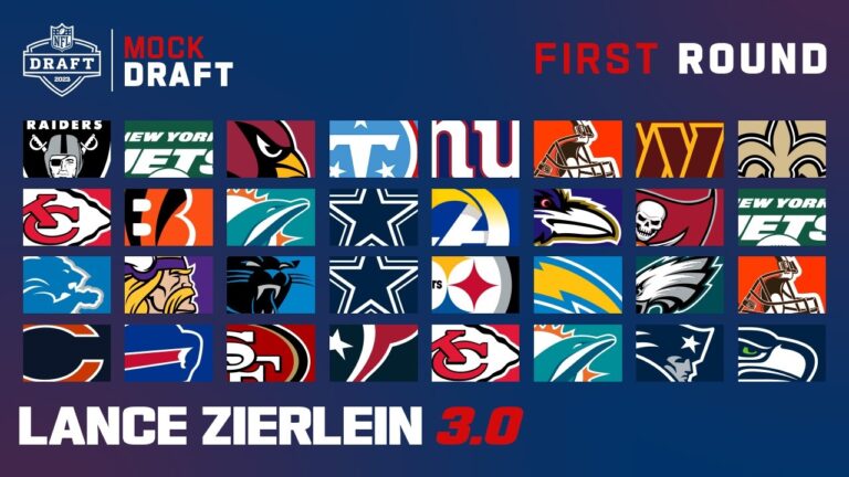 Lance Zierlein’s Full Mock Draft 3.0 Mock Draft Live