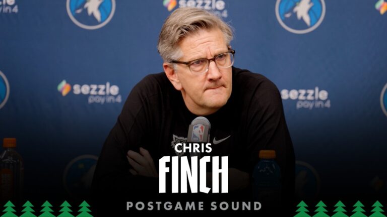 Its Not Tennis-Its Basketball Chris Finch Postgame Sound 03.03.26