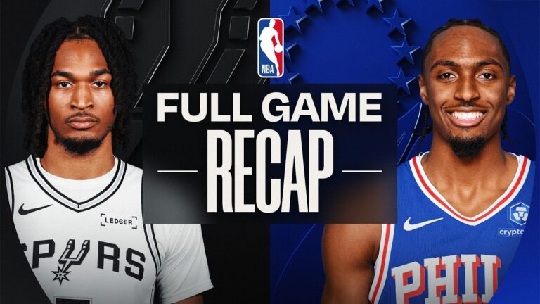 Game Recap: Spurs 131, 76ers 91