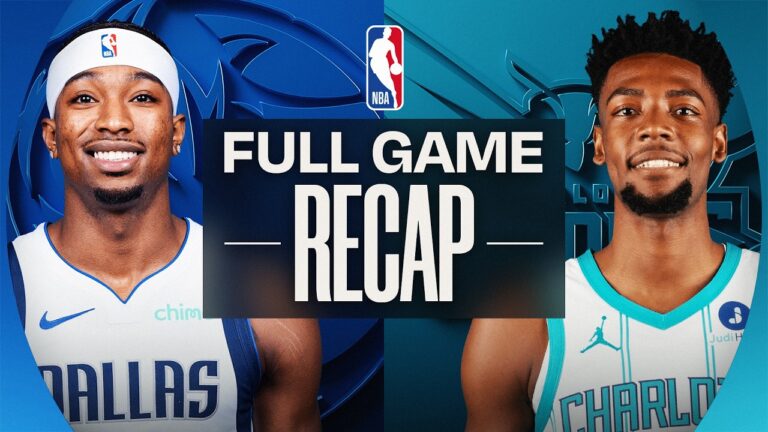 Game Recap: Hornets 117, Mavericks 90