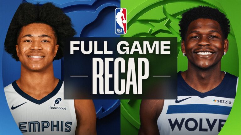 Game Recap: Timberwolves 117, Grizzlies 110