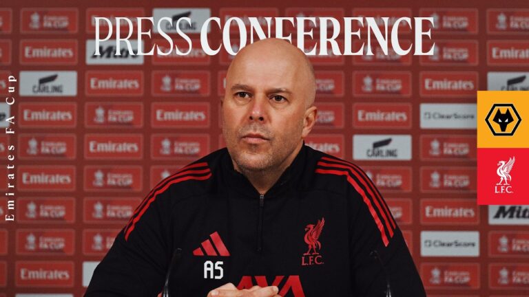 LIVE: Arne Slot’s pre-match FA Cup press conference Wolves vs Liverpool