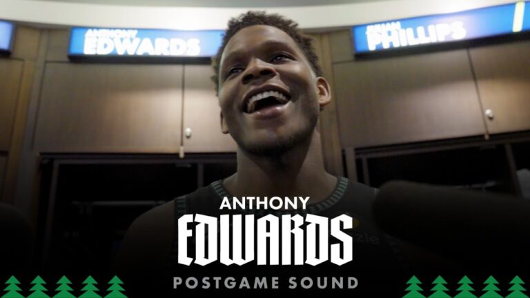 Cant Complain About Wins Anthony Edwards Postgame Sound 03.03.26