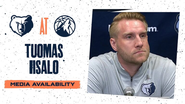 Tuomas Iisalo Press Conference Grizzlies vs. Timberwolves (3 3 26)