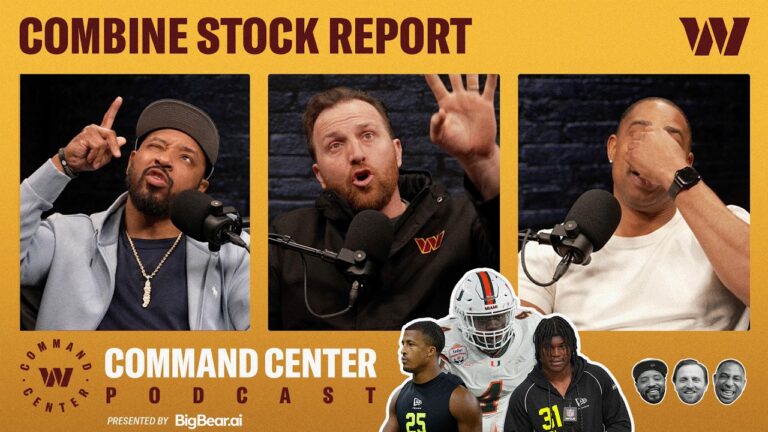 BIG Free Agent Signings Blue Chip Combine BALLERS! Podcast Washington Commanders NFL