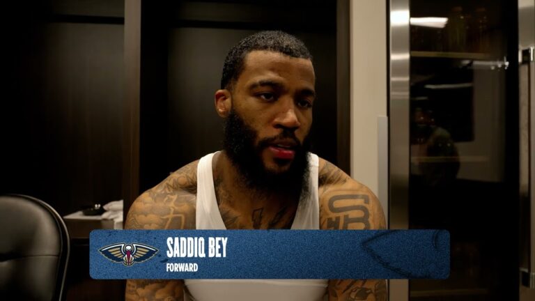 Saddiq Bey Pelicans-Lakers Postgame Interview 3 3 2026