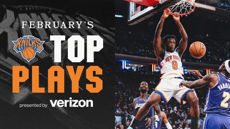 New York Knicks Top Plays: February Recap