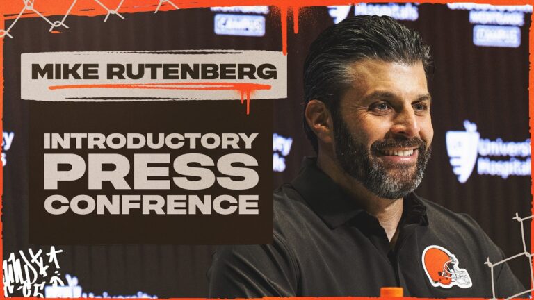 Mike Rutenberg: I couldn’t be more excited to be here Cleveland Browns