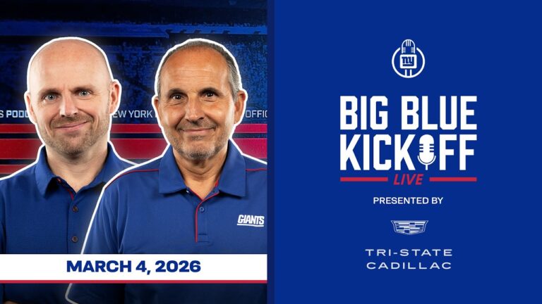 March 4, 2026 Big Blue Kickoff Live New York Giants