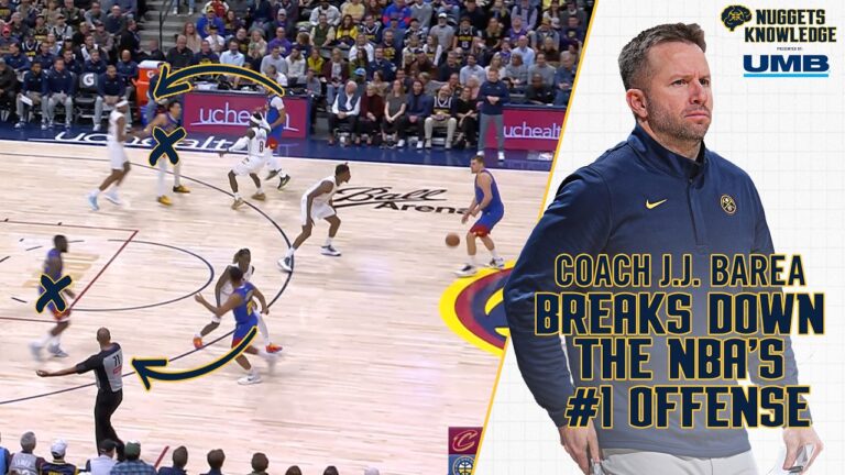 Coach J.J. Barea Dissects The League’s Best Offense Denver Nuggets Film Study