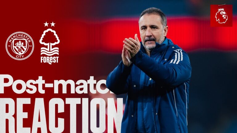 Vítor Pereiras Reaction Manchester City 2-2 Nottingham Forest Premier League