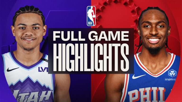 JAZZ at 76ERS FULL GAME HIGHLIGHTS March 4, 2026