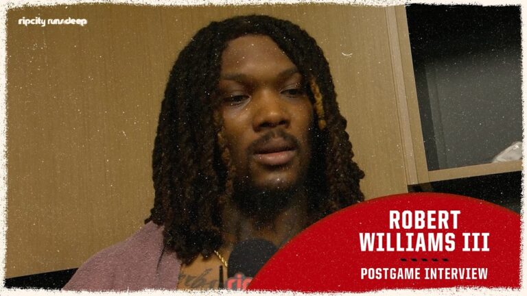 Robert Williams III Talks About Tonight’s Win & The Rest Of This Road Trip March 4, 2026