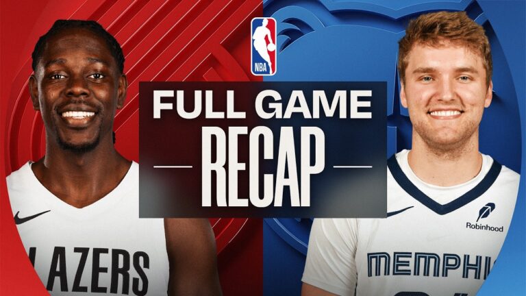 Game Recap: Trail Blazers 122, Grizzlies 114