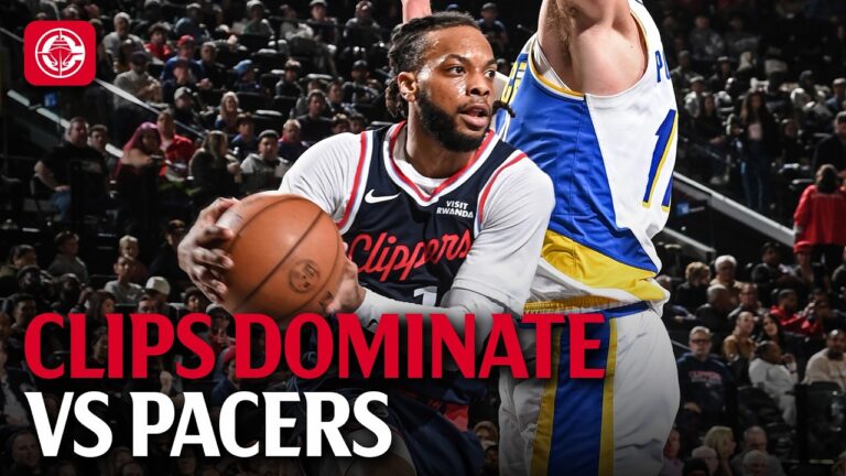Clippers Blow Out the Pacers