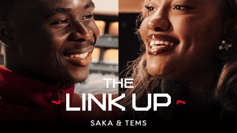 TRAILER Bukayo Saka x Tems at Abbey Road Studios l The Link Up l The Arsenal App