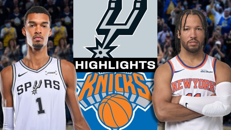 Spurs vs. New York Knicks FULL GAME HIGHLIGHTS