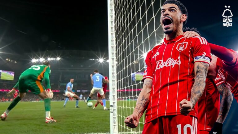 Every Angle of Incredible Morgan Gibbs-White Finish! Manchester City 2-2 Nottingham Forest