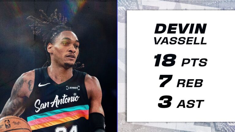 Devin Vassells 18-Point Performance Full Highlights