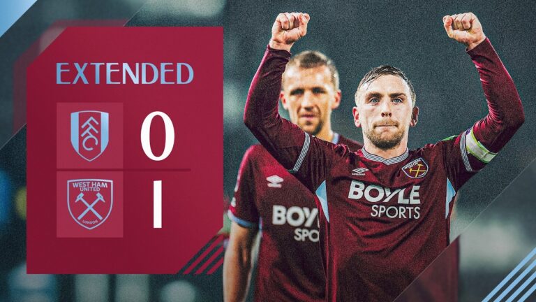 Massive Performance At Craven Cottage! Fulham 0-1 West Ham Premier League Extended Highlights