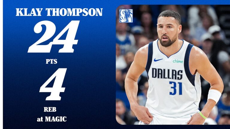 Klay Thompson (24 points) at Orlando Magic March 5, 2026