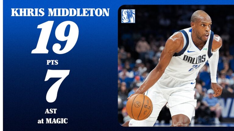 Khris Middleton (19 PTS 7 AST) at Orlando Magic March 5, 2026