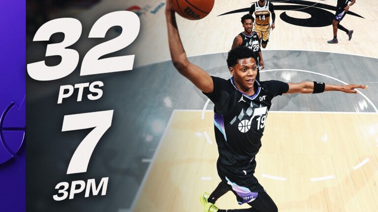 Ace Bailey Goes OFF From Long Range (7 3PM) in Win in DC March 5, 2026