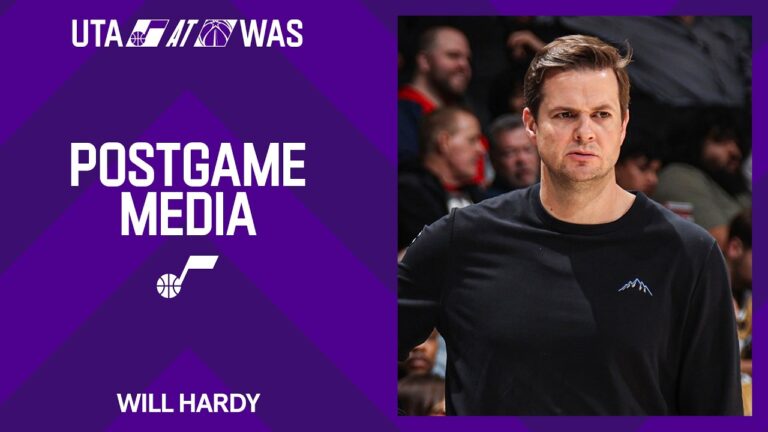 Good win for our group Will Hardy praises Utah’s reads, performance in Washington