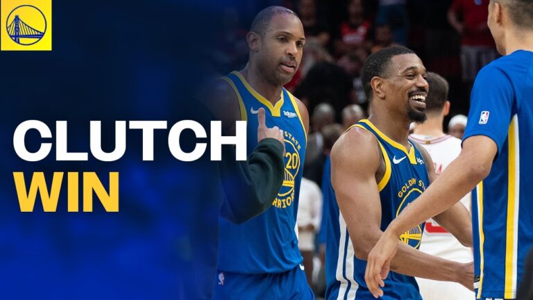 Warriors Come Through in the Clutch in Overtime Win in Houston