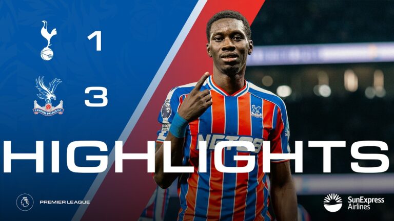 PALACE RUN RIOT Tottenham Hotspur 1 – 3 Crystal Palace Premier League Highlights