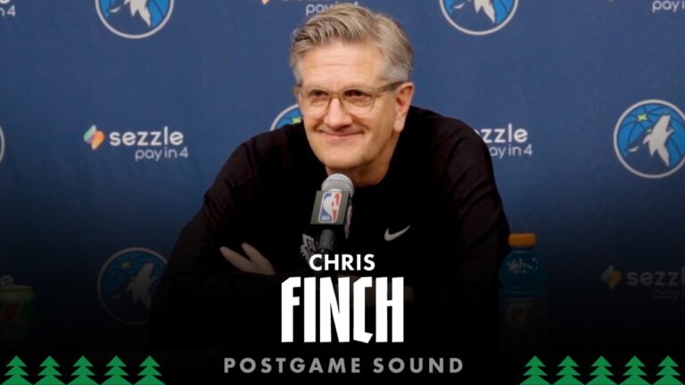 Everybody Kinda Chipped In. Chris Finch Postgame Sound 3.5.26