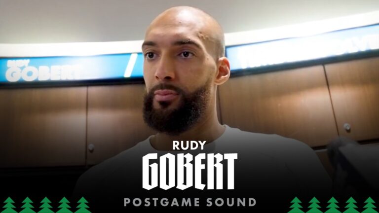 It Was FunIt Feels Like Were Finding Ourselves. Rudy Gobert Postgame Sound 3.5.26