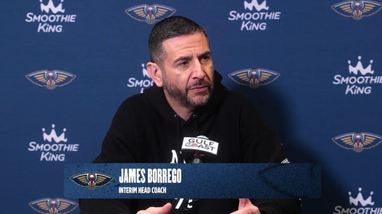 James Borrego Pelicans-Kings Postgame Interview 3 5 2026
