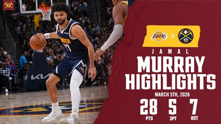 Jamal Murray Vs. Los Angeles Lakers Highlights